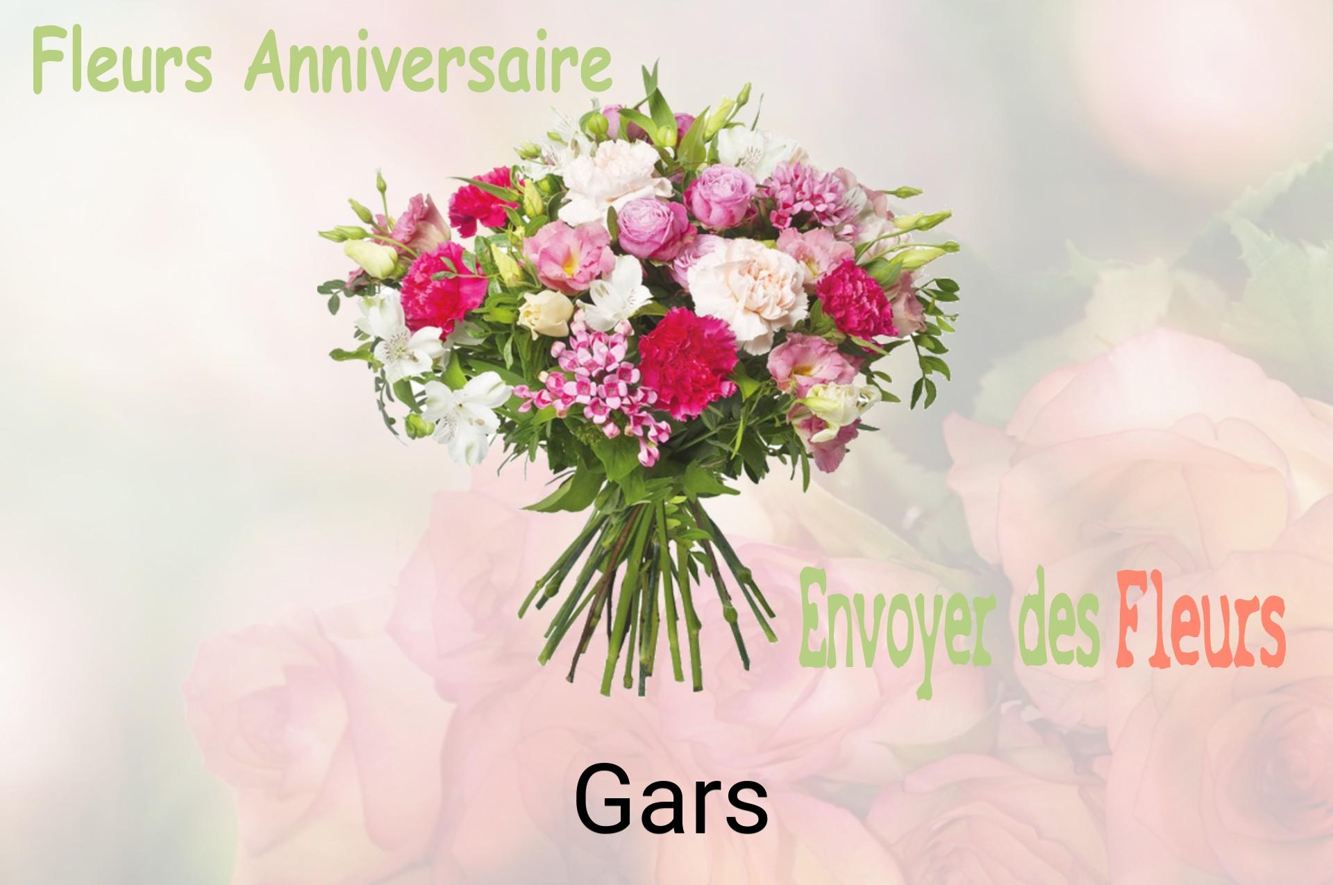 Bouquet de fleurs d’anniversaire livré à Gars
